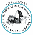 Accredited by alliance of marine mammal parks and aquariums